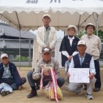 優勝した旭松Ａチームの皆さん