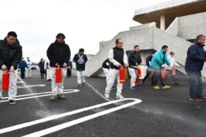 自衛消防訓練を実施しました