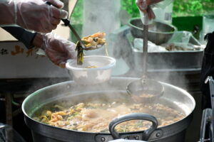 各直売所の「食育祭」で地元の味を満喫！